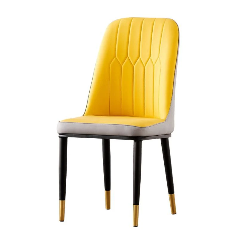 Sedie da pranzo senza braccioli per sala da pranzo metallo stile nordico Clearhalo