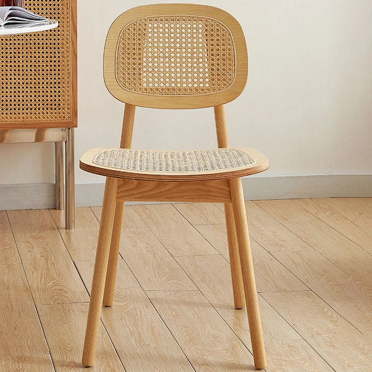 Sedie da pranzo senza braccioli Sedie laterali moderne legno per sala da pranzo Clearhalo