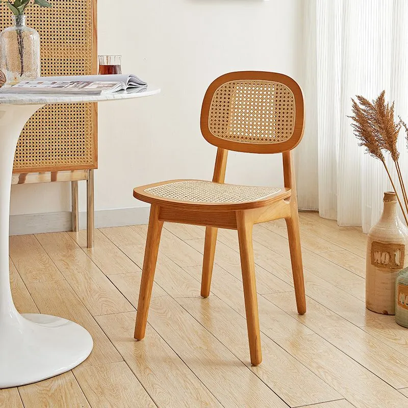 Sedie da pranzo senza braccioli Sedie laterali moderne legno per sala da pranzo Clearhalo