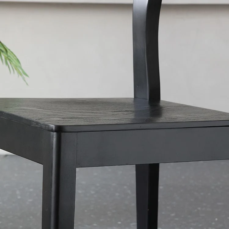 Sedie da pranzo senza braccioli Sedie moderne da cucina laterali legno massello per la casa Clearhalo