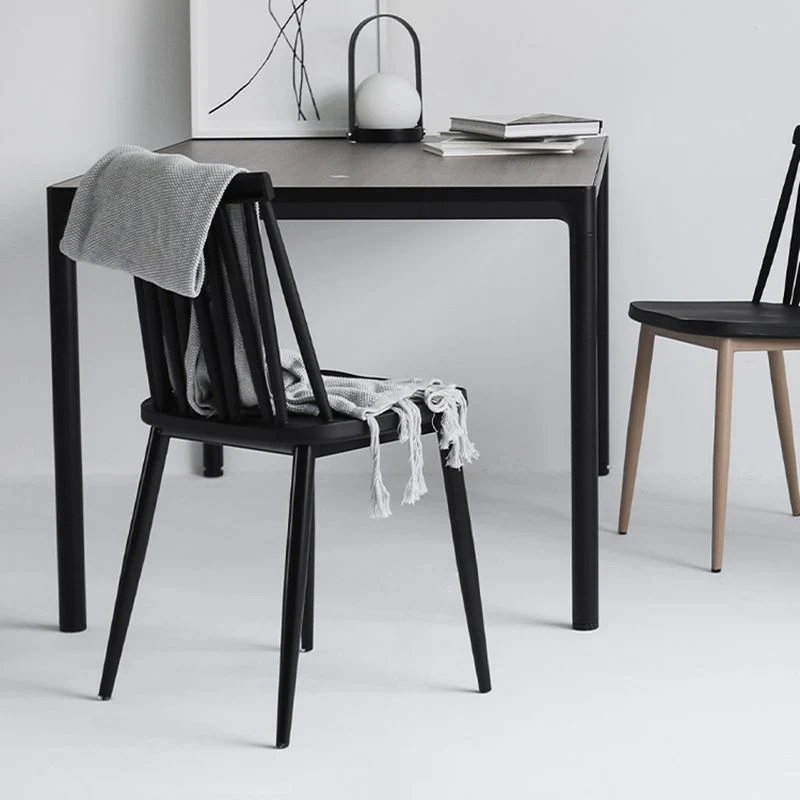 Sedie da pranzo senza braccioli stile moderno per cucina Clearhalo