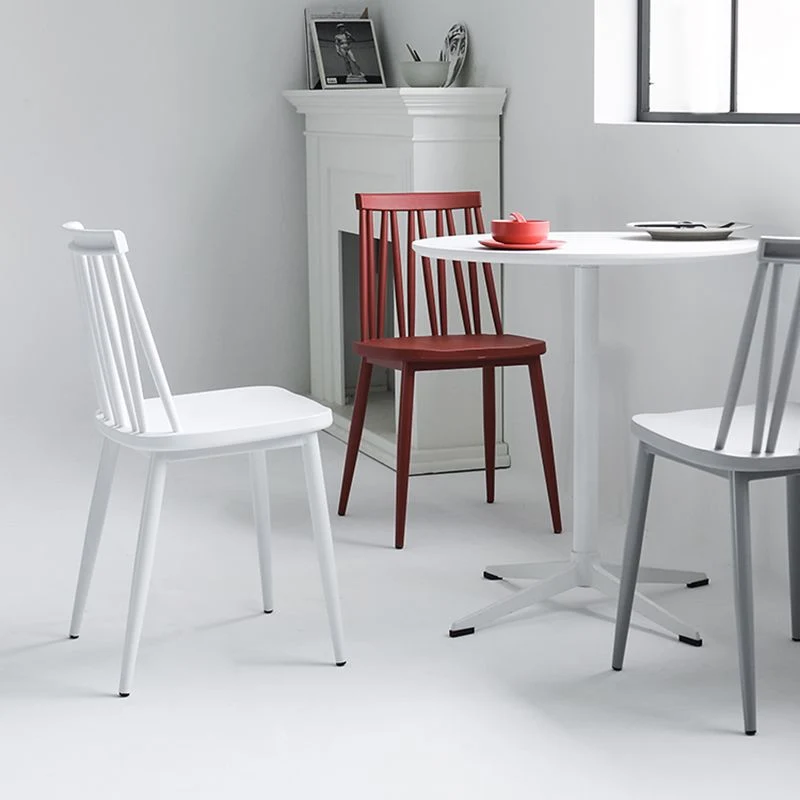 Sedie da pranzo senza braccioli stile moderno per cucina Clearhalo
