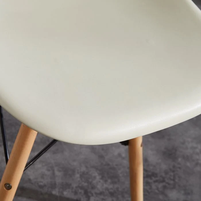 Sedie da pranzo stile moderno Sedia laterale senza braccioli con gambe legno Clearhalo