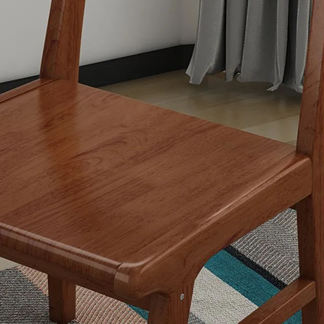 Sedie da pranzo stile moderno Sedia da pranzo con braccioli e gambe legno Clearhalo
