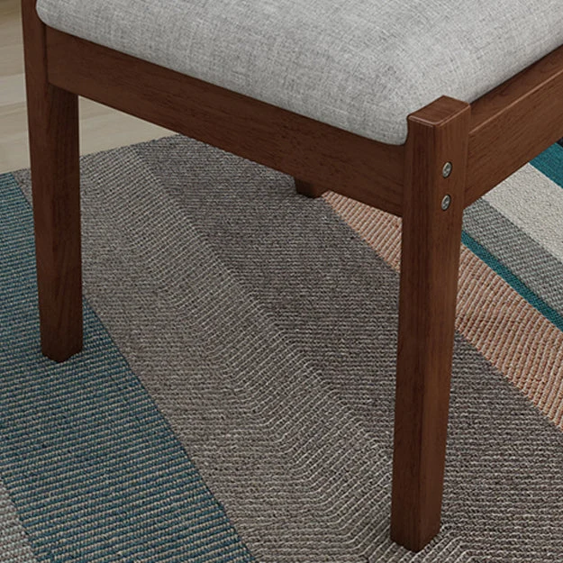 Sedie da pranzo stile moderno Sedia da pranzo con braccioli e gambe legno Clearhalo