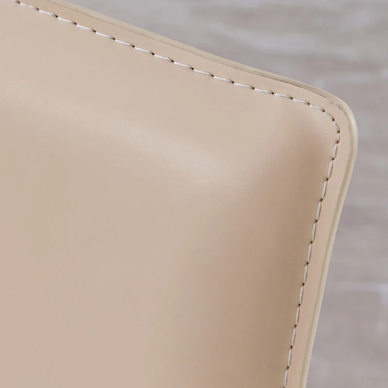 Sedie da pranzo stile moderno Sedia da pranzo senza braccioli con gambe metallo per cucina Clearhalo