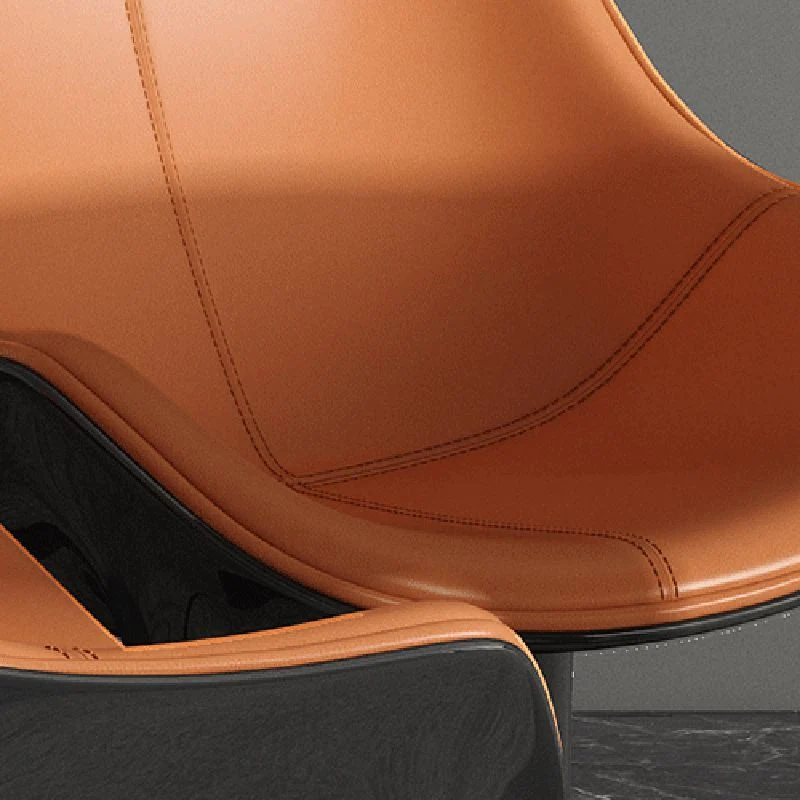 Sedie da pranzo stile moderno Sedie laterali da cucina con gambe metallo Clearhalo