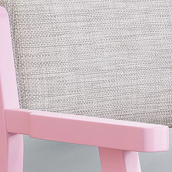 Sedie da pranzo stile moderno Sedie da pranzo con braccioli e gambe legno Clearhalo