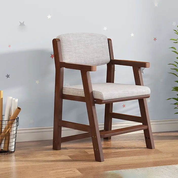 Sedie da pranzo stile moderno Sedie da pranzo con braccioli e gambe legno Clearhalo
