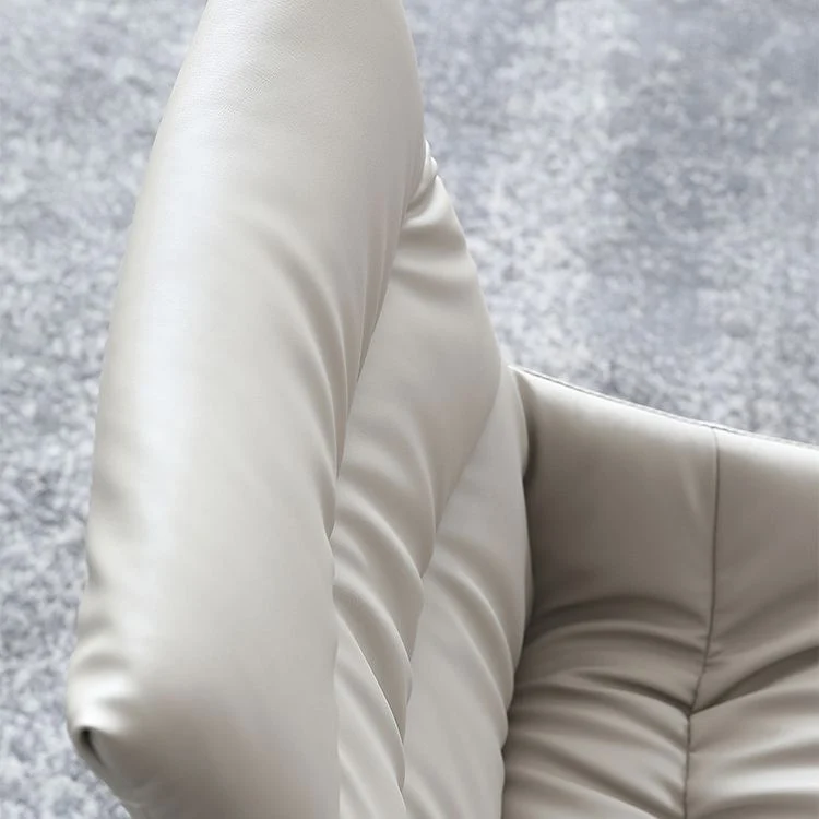 Sedie da pranzo stile moderno Sedie senza braccioli per cucina con gambe metallo Clearhalo