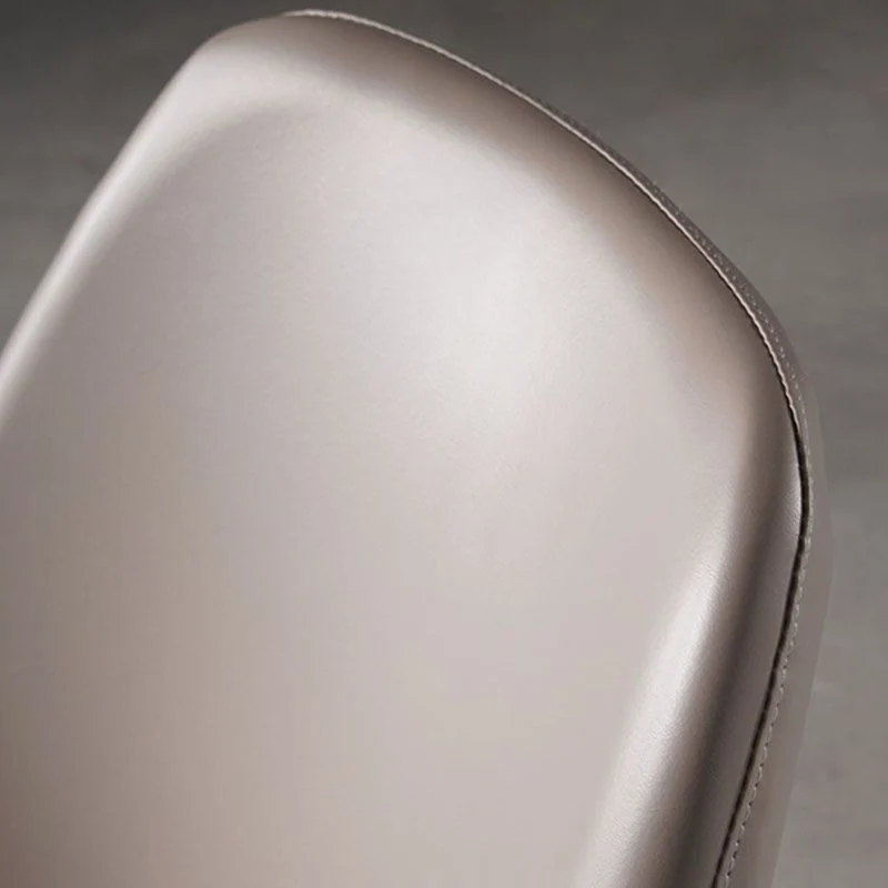 Sedie da pranzo stile nordico Sedia da cucina senza braccioli con gambe metallo Clearhalo