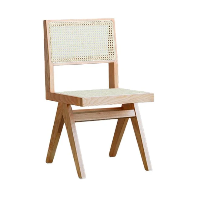 Sedie da pranzo stile tradizionale Sedia laterale da cucina senza braccioli con gambe legno Clearhalo