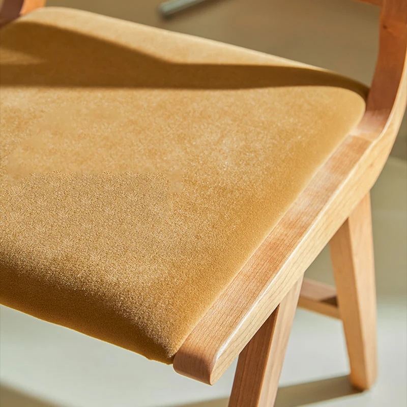 Sedie da pranzo stile tradizionale Sedie laterali da cucina senza braccioli con gambe legno Clearhalo