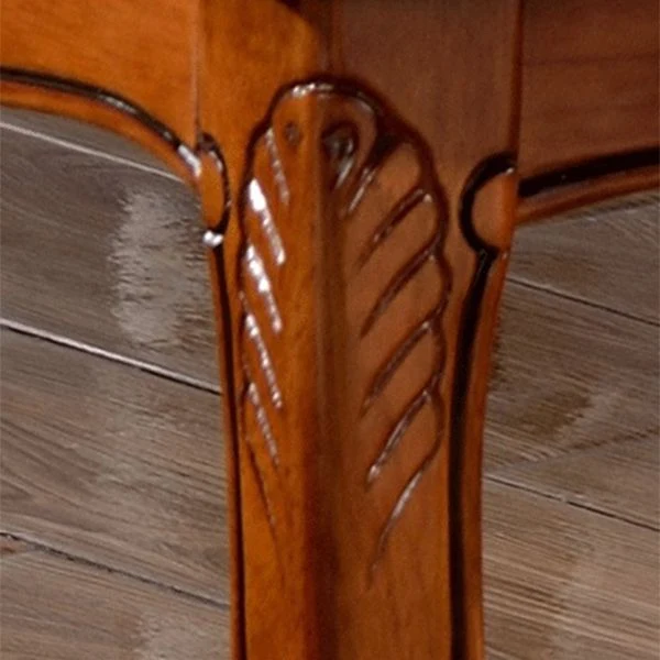 Sedie da pranzo vittoriane pelle senza braccioli, sedie laterali imbottite (set di 2) Clearhalo