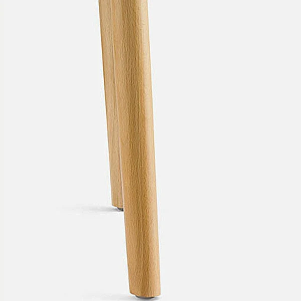 Sedie da sala da pranzo contemporanee legno Sedia da pranzo laterale con schienale aperto (set di 4) Clearhalo