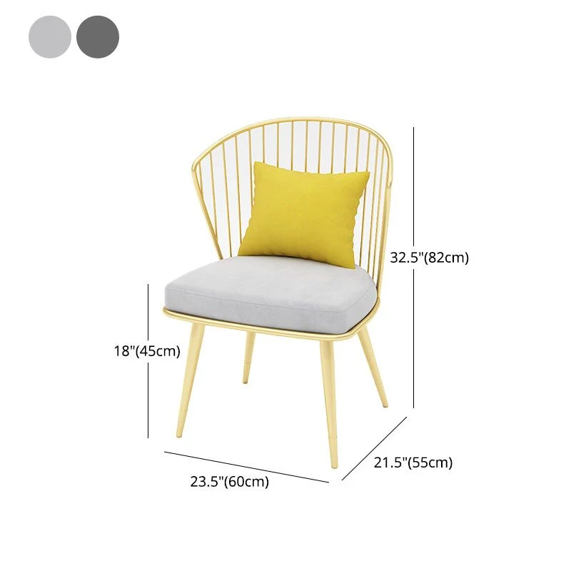 Sedie scandinave con schienale Windsor Sedie da pranzo imbottite Clearhalo