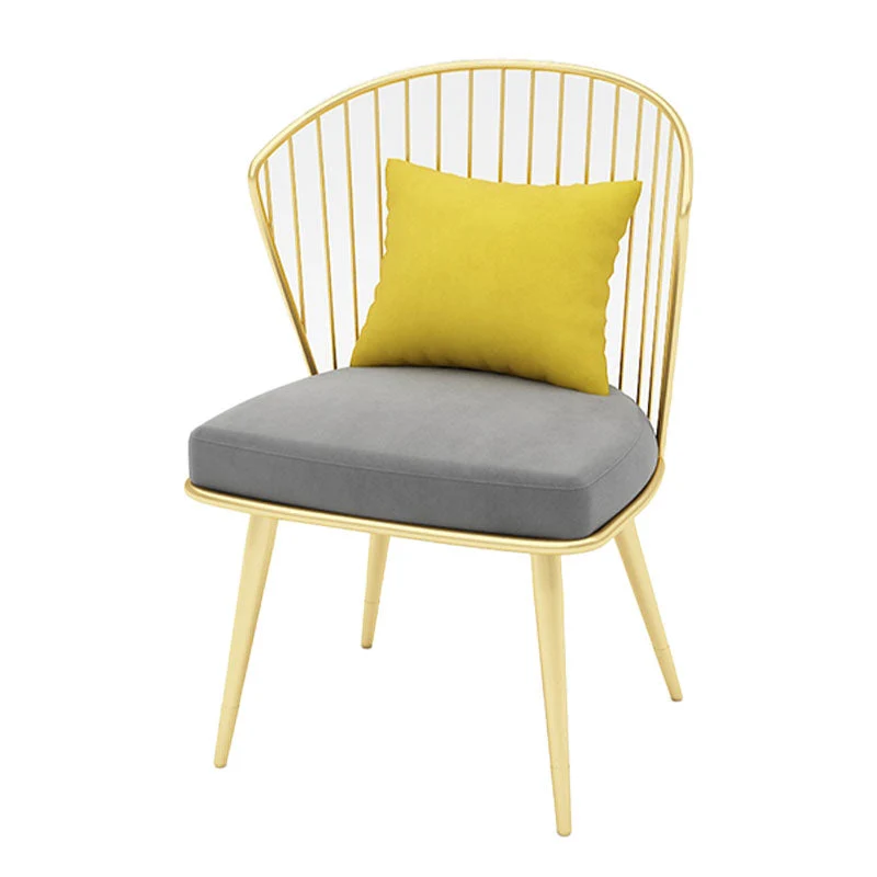 Sedie scandinave con schienale Windsor Sedie da pranzo imbottite Clearhalo