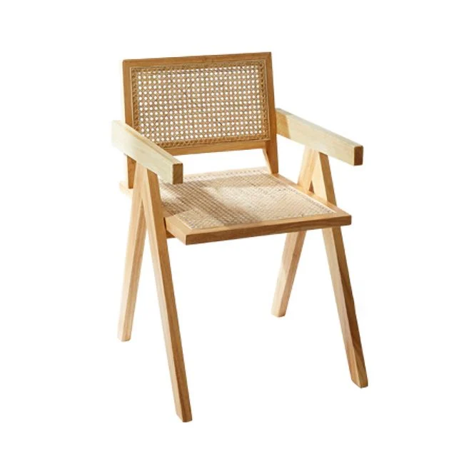 Sedie Stile Contemporaneo Poltrona da Pranzo con Gambe Legno per Cucina Clearhalo