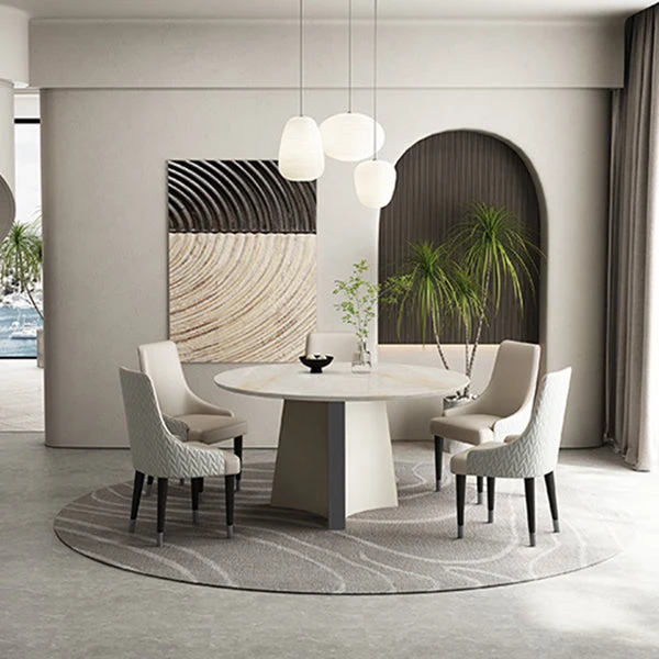 Sedie Stile Contemporaneo Sedie da Pranzo con Braccioli e Gambe Legno per Cucina Clearhalo