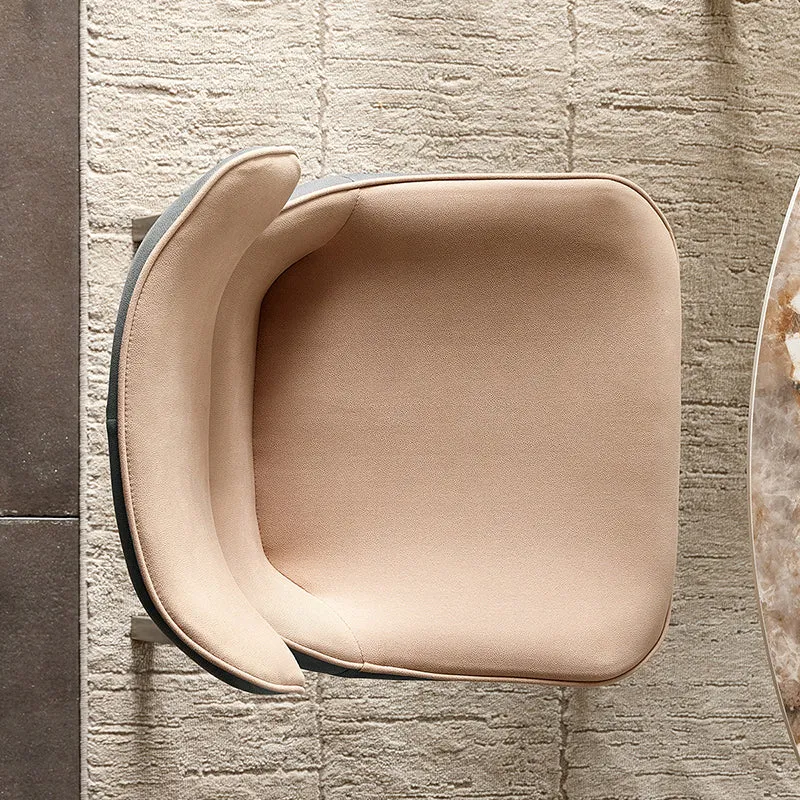 Sedie Stile Moderno Sedie da Pranzo con Gambe Metallo per Cucina Clearhalo