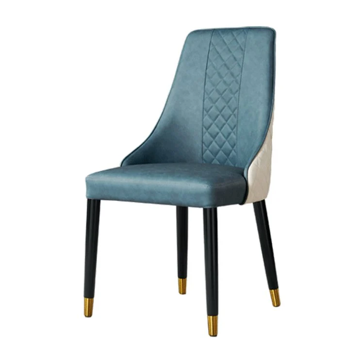 Sedie stile nordico glamour Sedia laterale da cucina con gambe legno Clearhalo