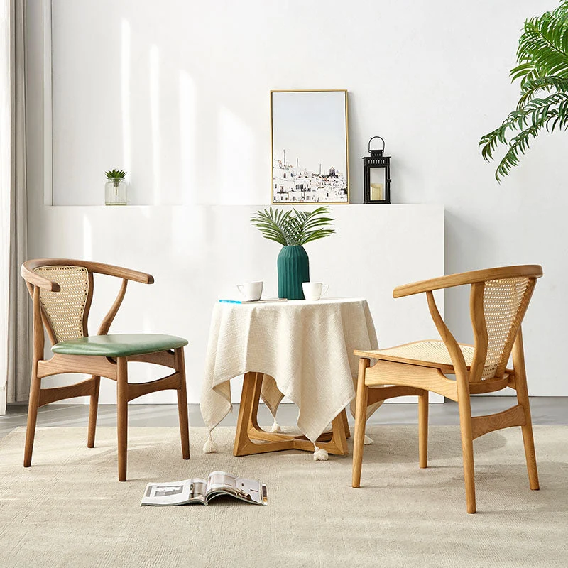 Sedie stile tradizionale Sedie da pranzo legno senza braccioli per cucina Clearhalo