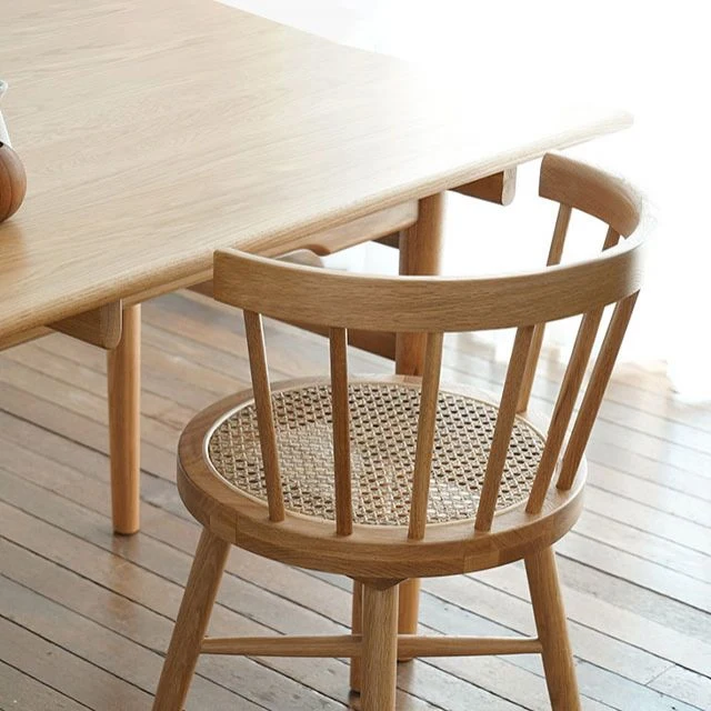 Sedie tradizionali da pranzo legno senza braccioli Sedia con schienale Windsor per uso domestico Clearhalo