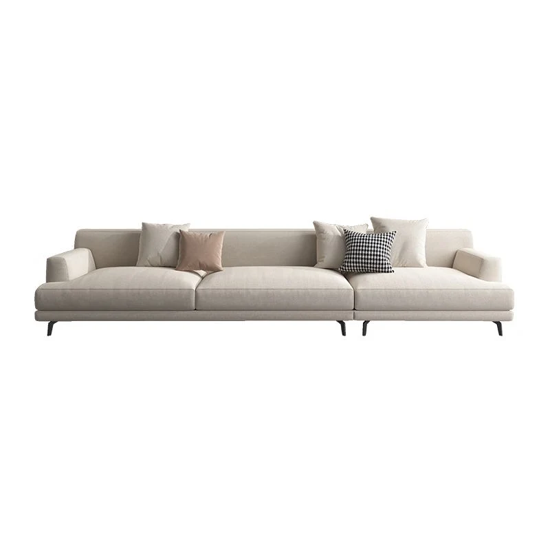 Sedute standard con bracciolo incassato per soggiorno fisso resistente alle macchie Clearhalo