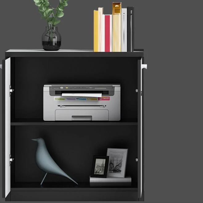 Semplice schedario verticale Home Office Schedario legno Clearhalo