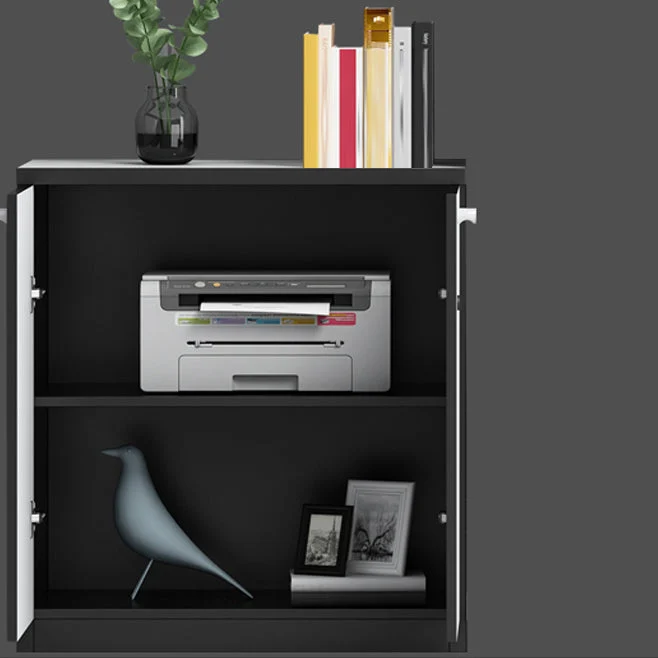 Semplice schedario verticale Home Office Schedario legno Clearhalo