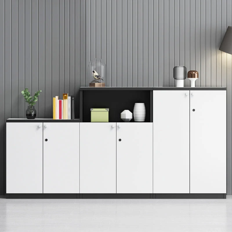 Semplice schedario verticale Home Office Schedario legno Clearhalo