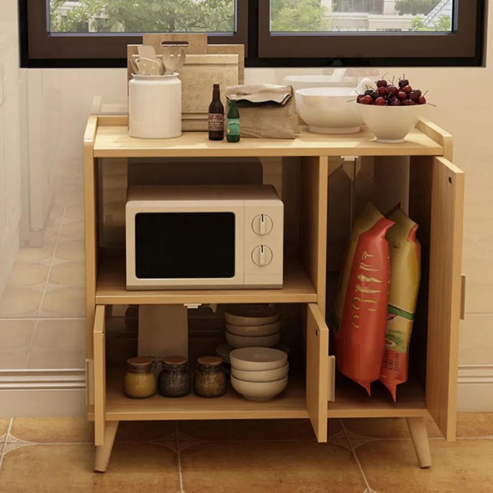 Server da cucina semplice con struttura legno artificiale per soggiorno Clearhalo