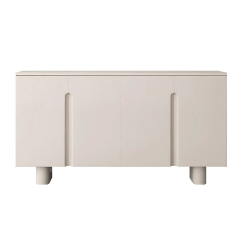 Server da pranzo moderno finto legno per buffet con luci per sala da pranzo Clearhalo