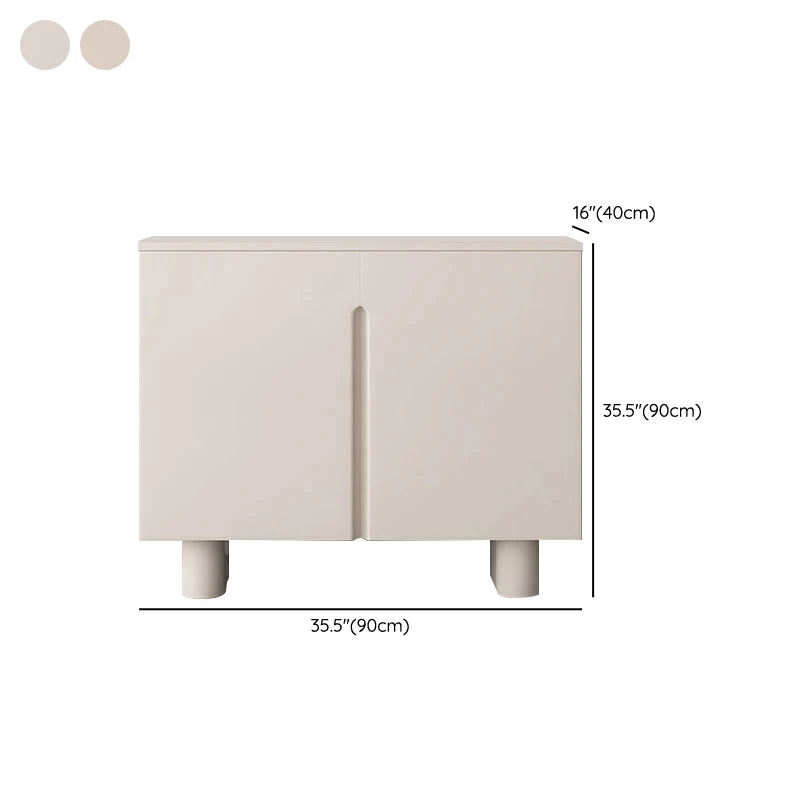 Server da pranzo moderno finto legno per buffet con luci per sala da pranzo Clearhalo
