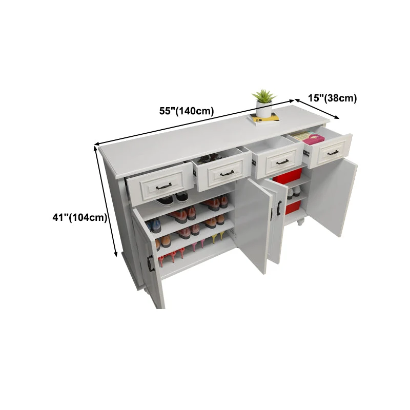 Server da pranzo moderno pietra con scaffalatura regolabile per soggiorno Clearhalo