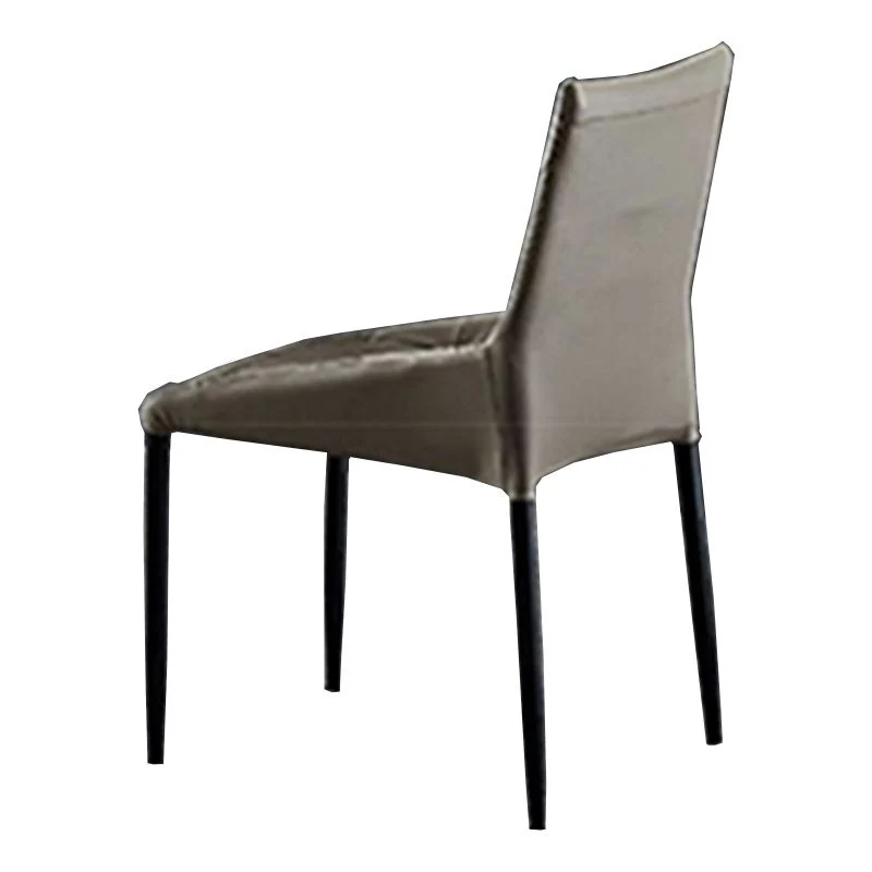 Set contemporaneo per sala da pranzo da 1/4/5 pezzi, mobili rettangolari pietra nero Clearhalo