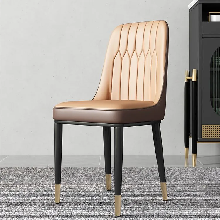 Set dinette rettangolare Glam Set tavolo da pranzo da 1/2/5/7 pezzi con piano pietra sinterizzata Clearhalo