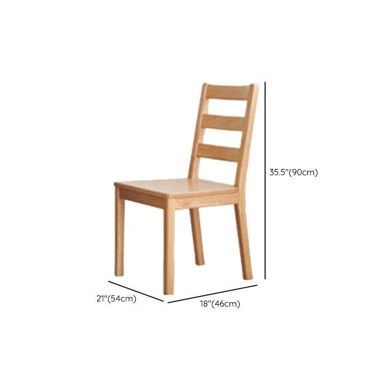 Set di mobili da pranzo da pranzo legno massello rettangolare stile moderno da 1/4/5 pezzi Clearhalo