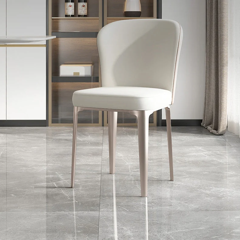 Set da pranzo con piano pietra sinterizzata nordica Set tavolo da pranzo rettangolare 1/4/5/7 pezzi Clearhalo