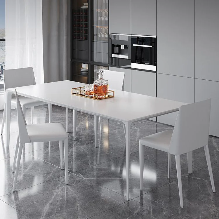 Set da pranzo con sedia e tavolo da 1/2/5 pezzi Set da pranzo rettangolare Clearhalo