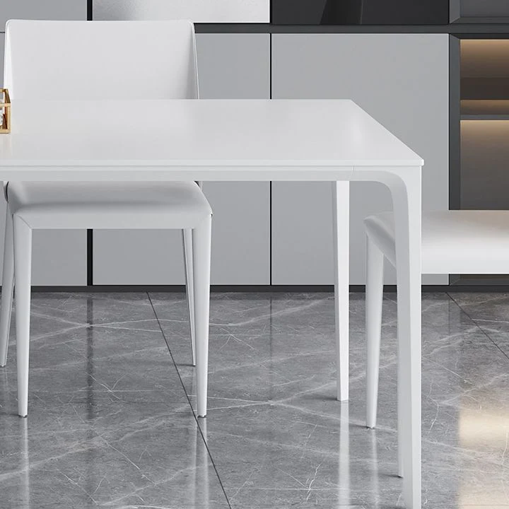 Set da pranzo con sedia e tavolo da 1/2/5 pezzi Set da pranzo rettangolare Clearhalo