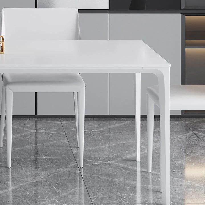 Set da pranzo con sedia e tavolo da 1/2/5 pezzi Set da pranzo rettangolare Clearhalo