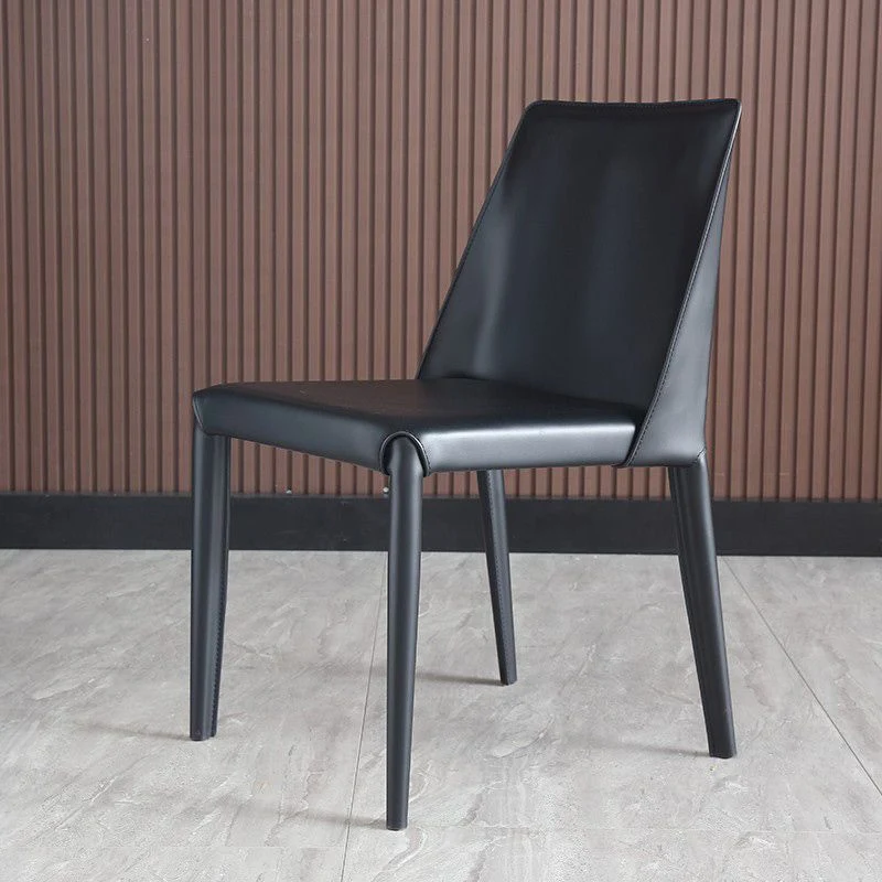 Set da pranzo contemporaneo da 1/4/5 pezzi, mobili rettangolari pietra nero Clearhalo