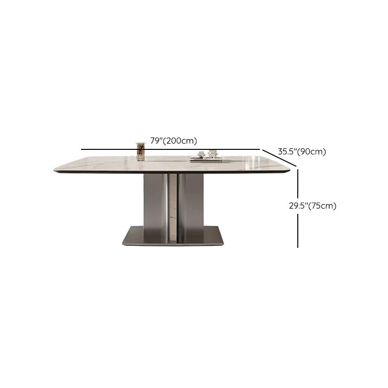 Set da pranzo da cucina con sedie bianche Set da pranzo moderno da 1/5/6/7 pezzi Clearhalo