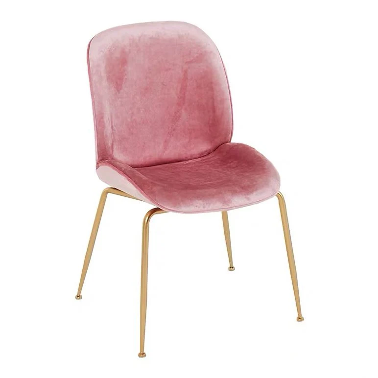 Set da pranzo Glam 1/2/5 pezzi Tavolo da pranzo con piano pietra con sedie per ristorante Clearhalo