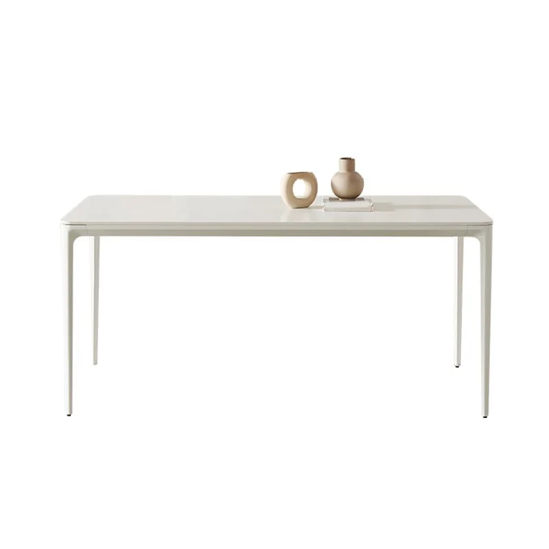 Set da pranzo Glam pietra sinterizzata da 1/2/5 pezzi bianco Clearhalo