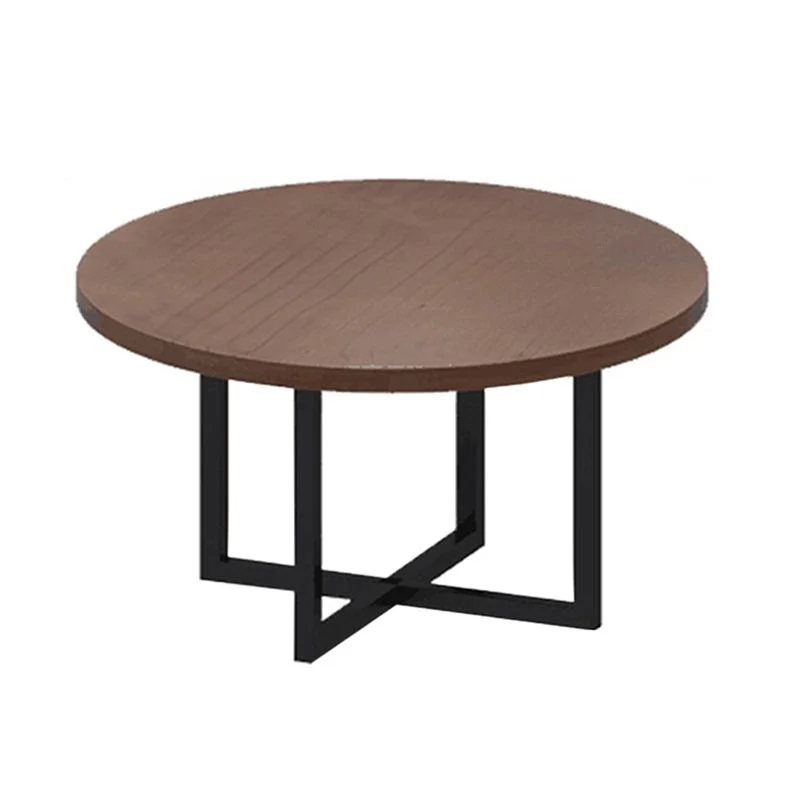 Set da pranzo legno massello marrone scuro Set da pranzo da 1/3/9 pezzi con sedie metallo Clearhalo