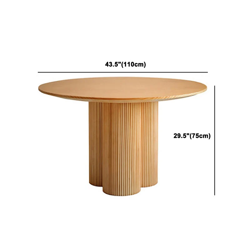 Set da pranzo legno massello stile moderno Set da pranzo da 1/2/3/4/5/6/7 pezzi per sale da pranzo Clearhalo