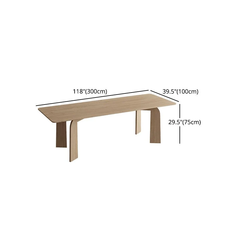 Set da pranzo moderno da 1/2/6/7 pezzi, tavolo da pranzo legno massello con sedie legno Clearhalo