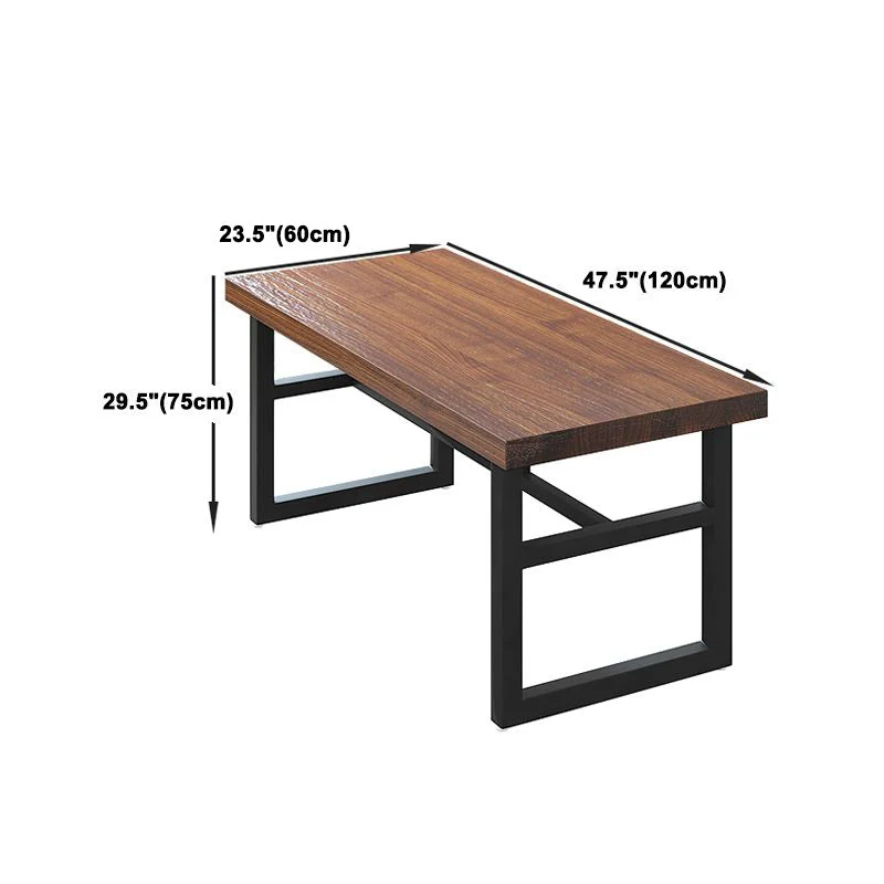 Set da pranzo moderno da 1/3/5 pezzi Tavolo da pranzo rettangolare legno per cucina Clearhalo